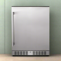 Premium 5.3 Cu.Ft Single Door Stainless Steel Built-In Wine Beverage Undercounter Refrigerator (SAK95276) – SAKSBY WHOLESALE