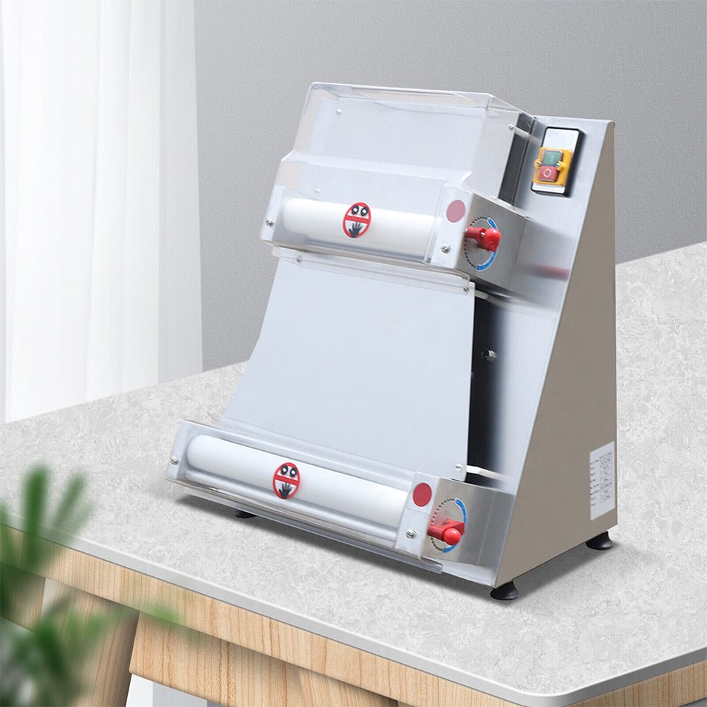 Premium Electric Commercial Pizza Dough Roller Pastry Sheeter Press Machine, 16-Inch (SAK83627) – SAKSBY WHOLESALE, view 9