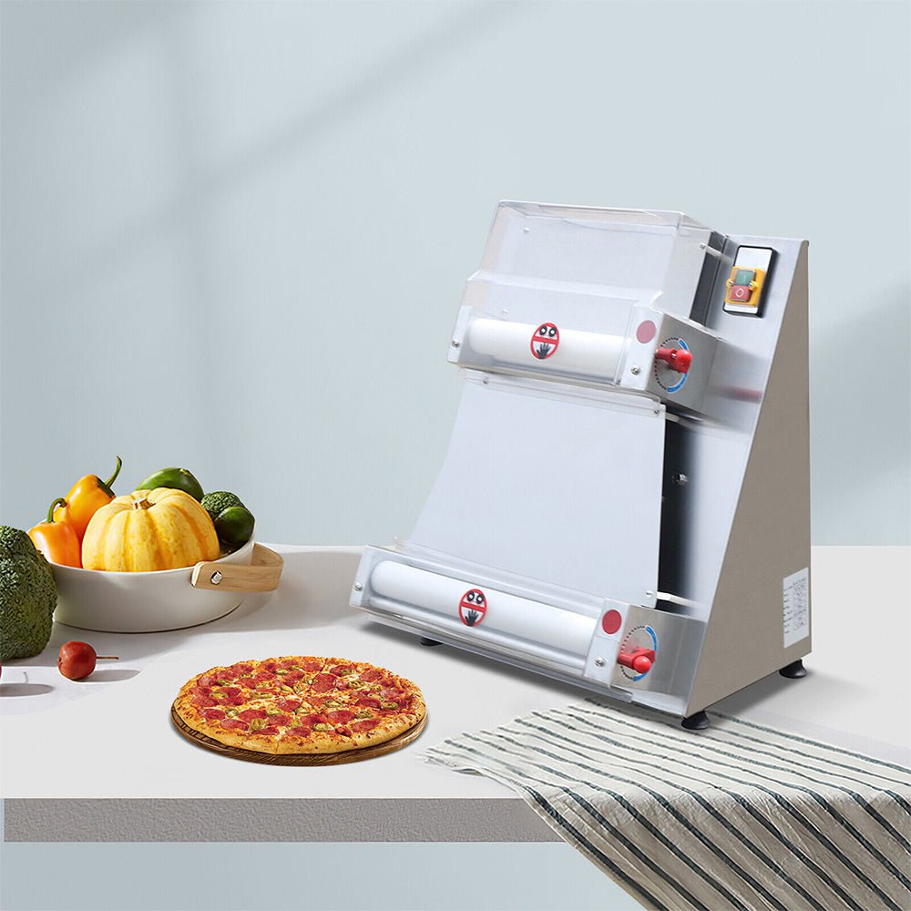 Premium Electric Commercial Pizza Dough Roller Pastry Sheeter Press Machine, 16-Inch (SAK83627) – SAKSBY WHOLESALE, view 7