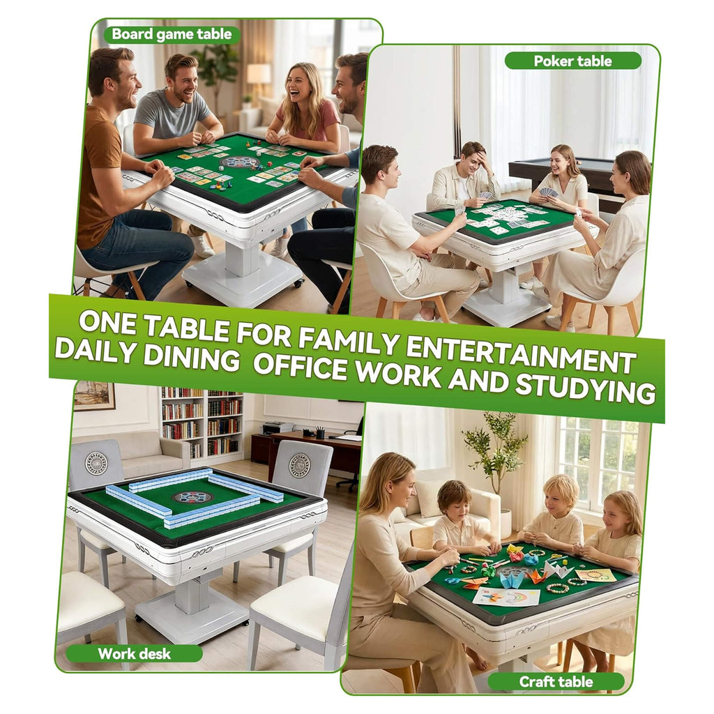 Premium Foldable 4-Player Automatic Mahjong Table With 2 Tile Sets (SAK57230) – SAKSBY WHOLESALE, view 4