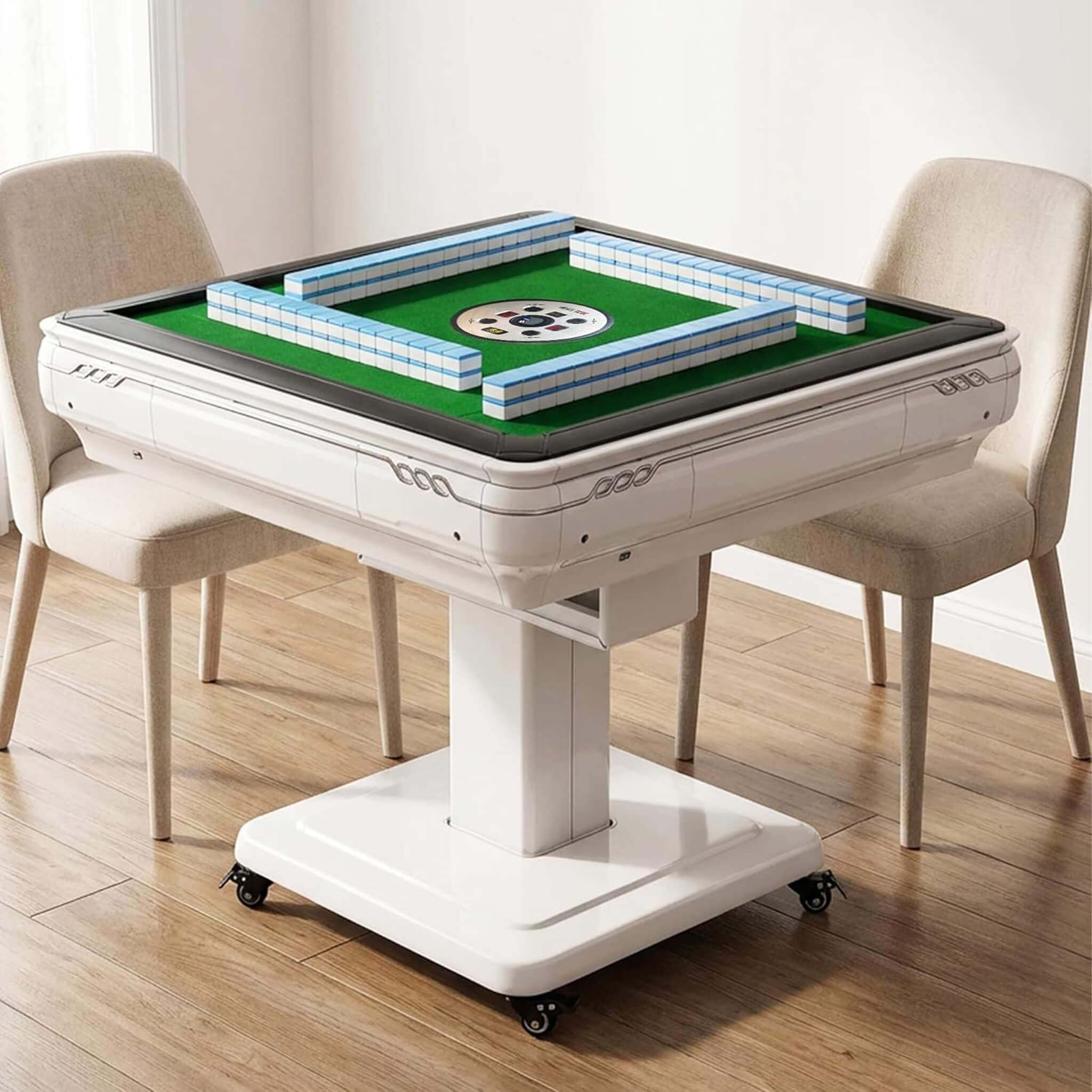 Premium Foldable 4-Player Automatic Mahjong Table With 2 Tile Sets (SAK57230) – SAKSBY WHOLESALE, view 3