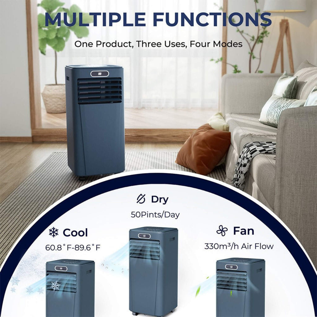 Premium 10K BTU Freestanding AC Unit With Remote Control (SAK41642) – SAKSBY WHOLESALE, view 4