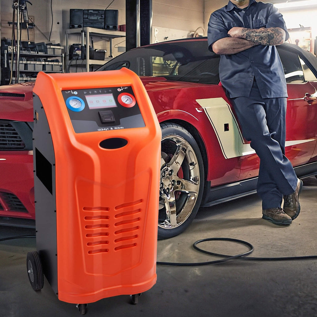 Premium Fully Automatic Dual Cylinder AC Refrigerant Recovery Machine Kit (SAK49605) – SAKSBY WHOLESALE, view 10