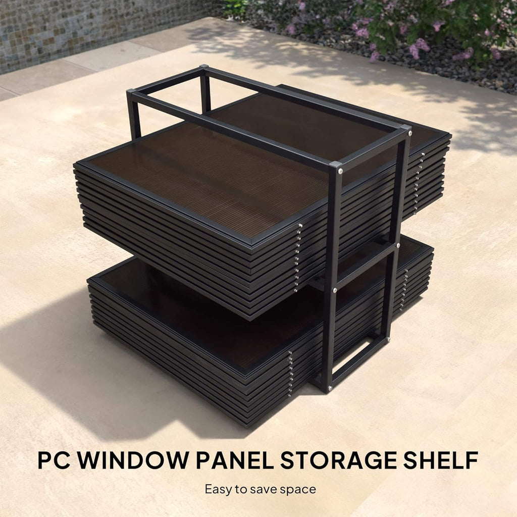 Alora Prestige Premium Hardtop Double Top Outdoor Patio Solarium Sunroom (SAK43078) – SAKSBY WHOLESALE, view 6
