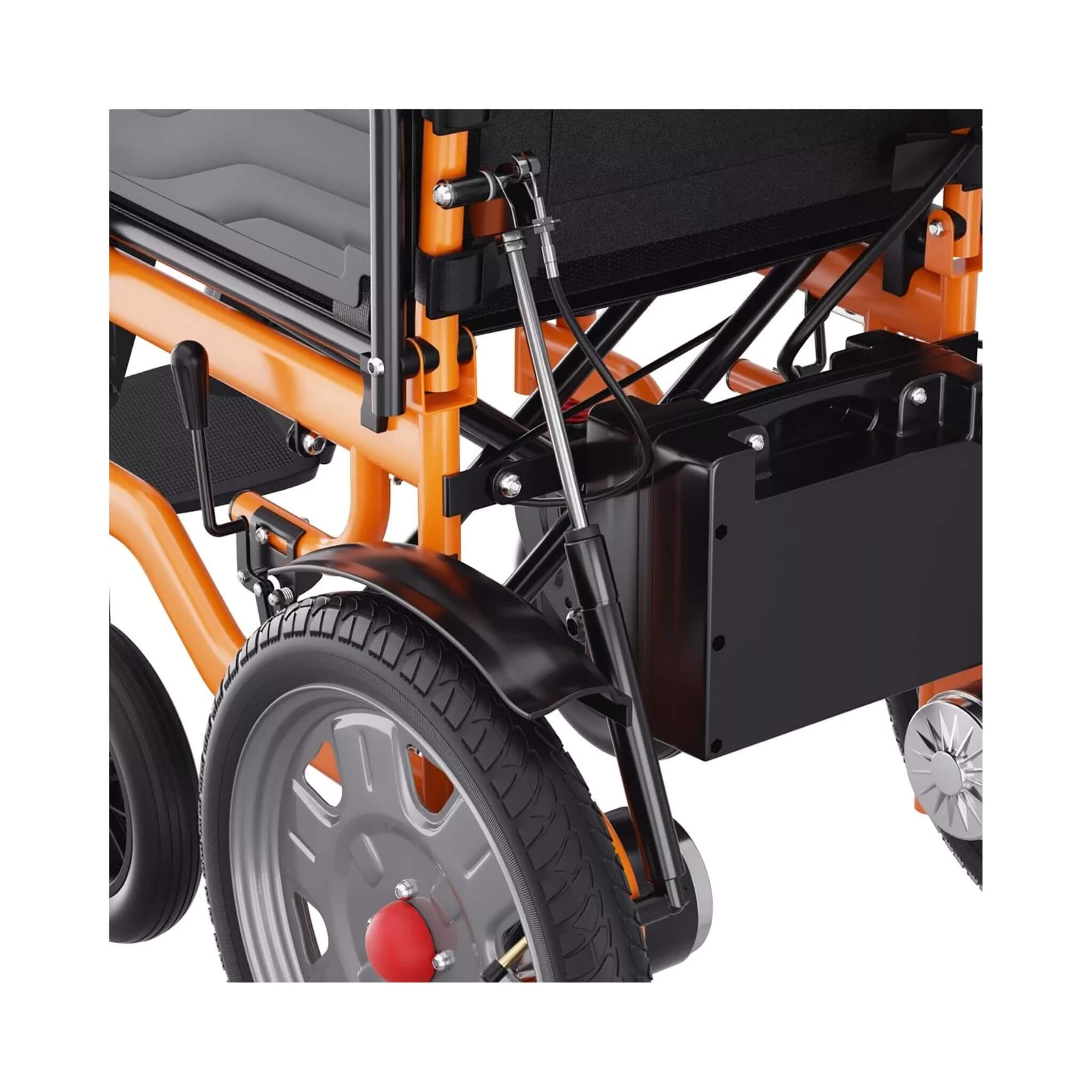Motivo Premium Lightweight Electric Full Reclining Motorized Foldable Wheelchair (SAK91516) – SAKSBY WHOLESALE, view 20