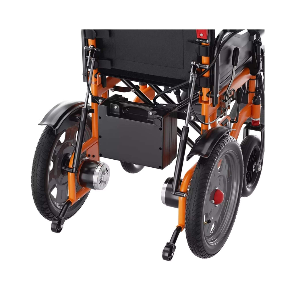 Motivo Premium Lightweight Electric Full Reclining Motorized Foldable Wheelchair (SAK91516) – SAKSBY WHOLESALE, view 17