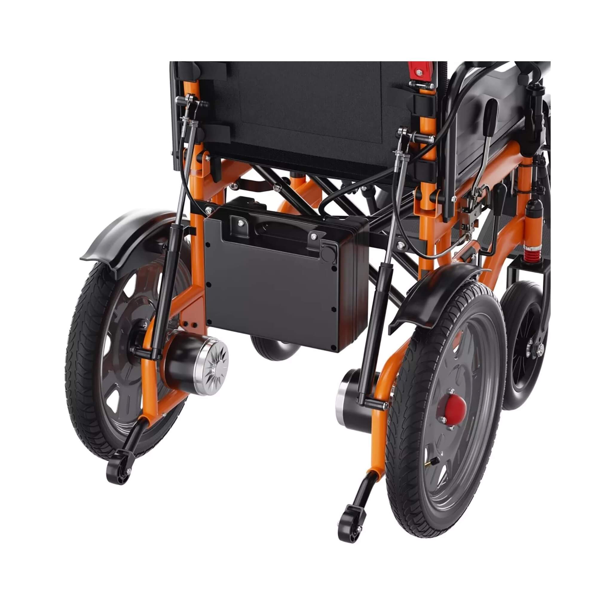 Motivo Premium Lightweight Electric Full Reclining Motorized Foldable Wheelchair (SAK91516) – SAKSBY WHOLESALE, view 17