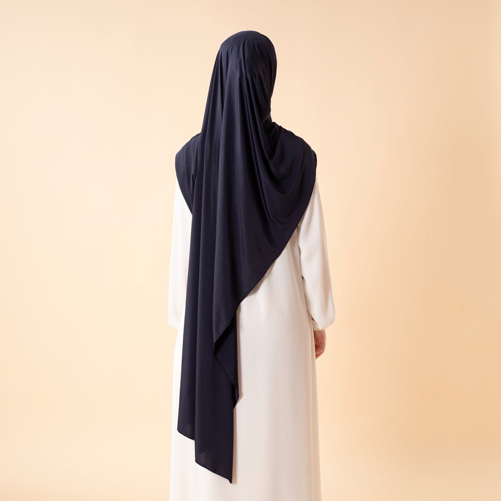 Mariam's Collection Premium Cooling Non-Slip Hijab |  Breathable Sports Hijab (MH196) — size reference