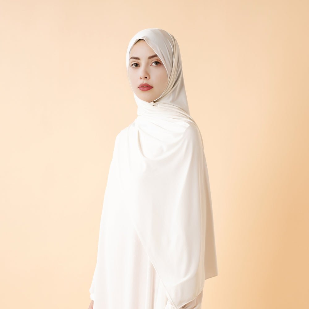 Mariam's Collection Premium Cooling Non-Slip Hijab |  Breathable Sports Hijab (MH196) — comparison shot