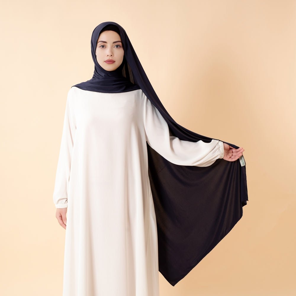 Mariam's Collection Premium Cooling Non-Slip Hijab |  Breathable Sports Hijab (MH196) — in-use photo