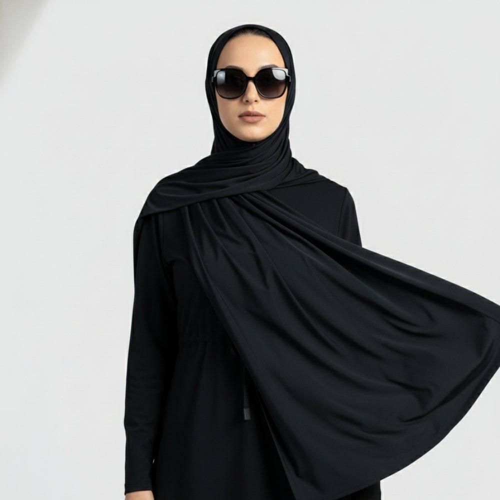 Mariam's Collection Premium Cooling Non-Slip Hijab |  Breathable Sports Hijab (MH196) — detail shot 8