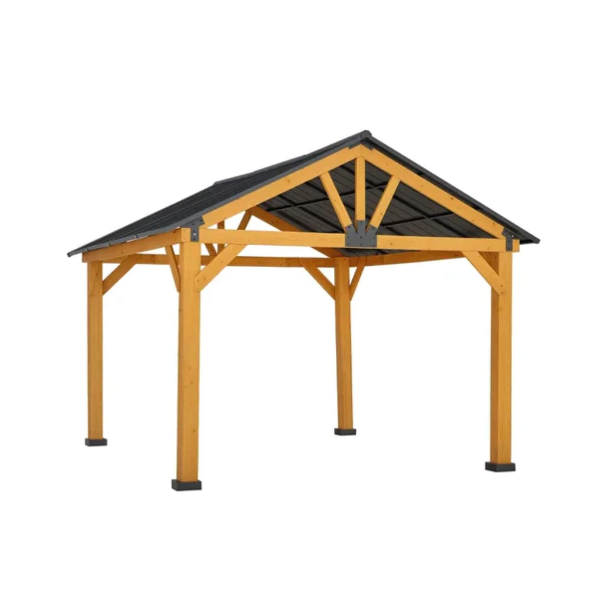 [09X11FT] Alora Premium Outdoor Hardtop Patio Backyard Gazebo (SAK86341) – SAKSBY WHOLESALE, view 3