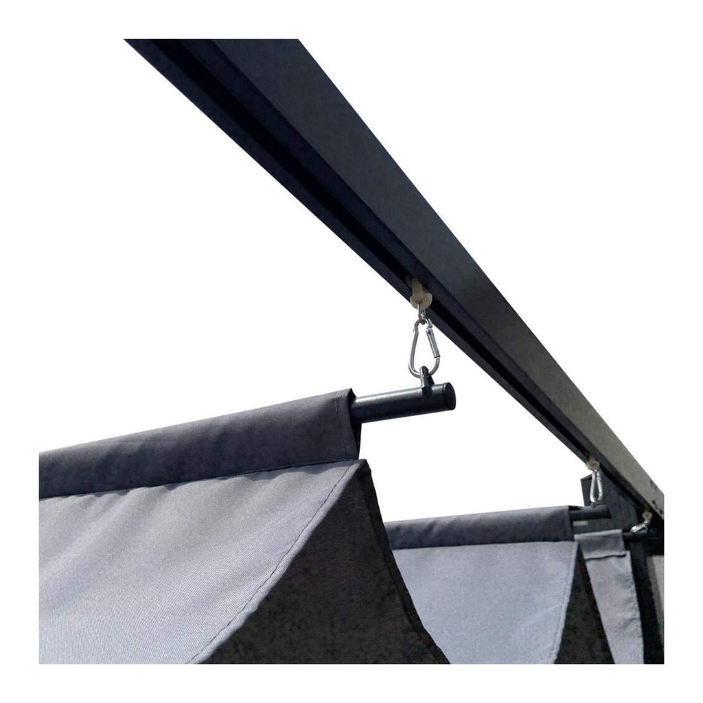 [10X13FT] Alora Premium Outdoor Patio Retractable Pergola With Canopy (SAK01864) – SAKSBY WHOLESALE, view 5