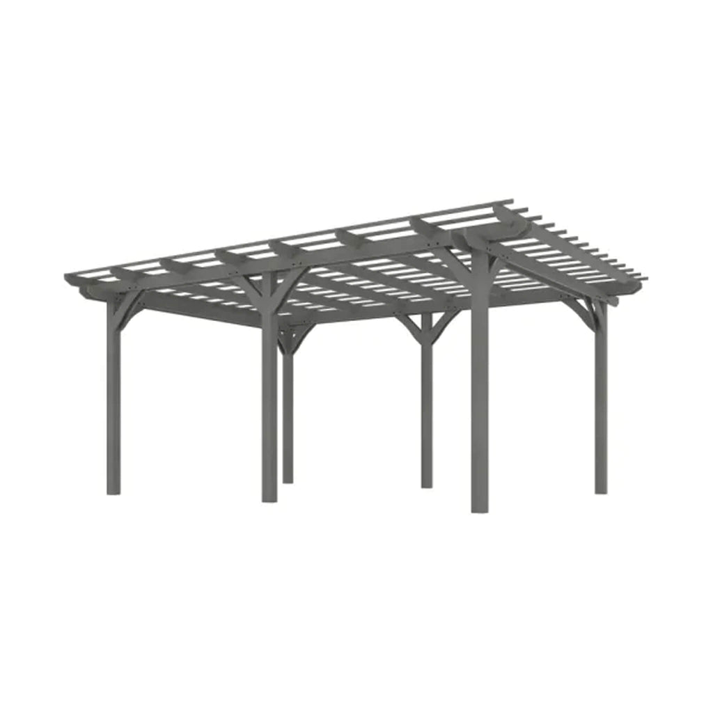 [09X12FT] Alora Premium Outdoor Wooden Grape Trellis Pergola (SAK18579) – SAKSBY WHOLESALE, view 7