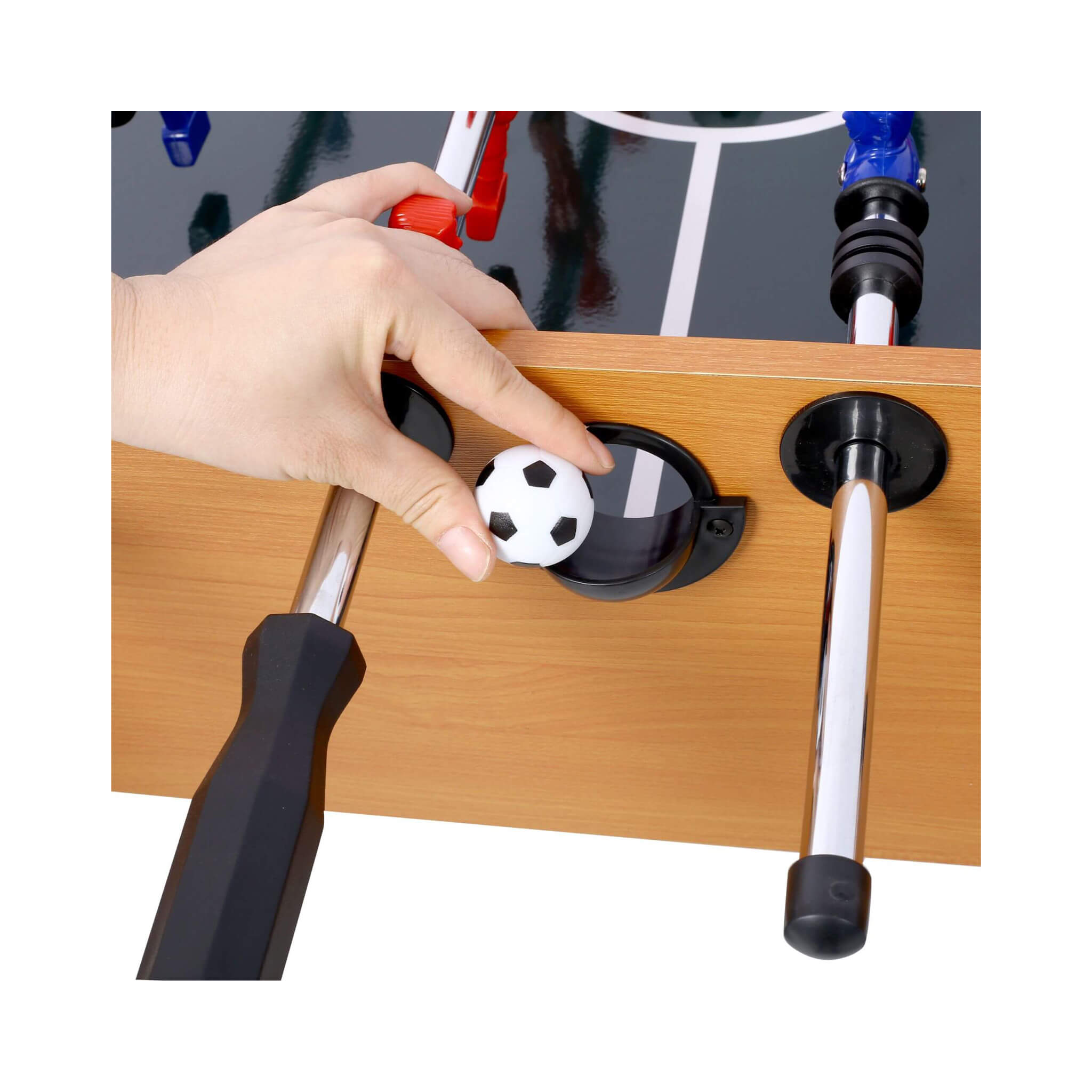Premium 54-Inch Professional Wooden Foosball Table With Adjustable Leg Levelers (SAK95481) – SAKSBY WHOLESALE, view 10