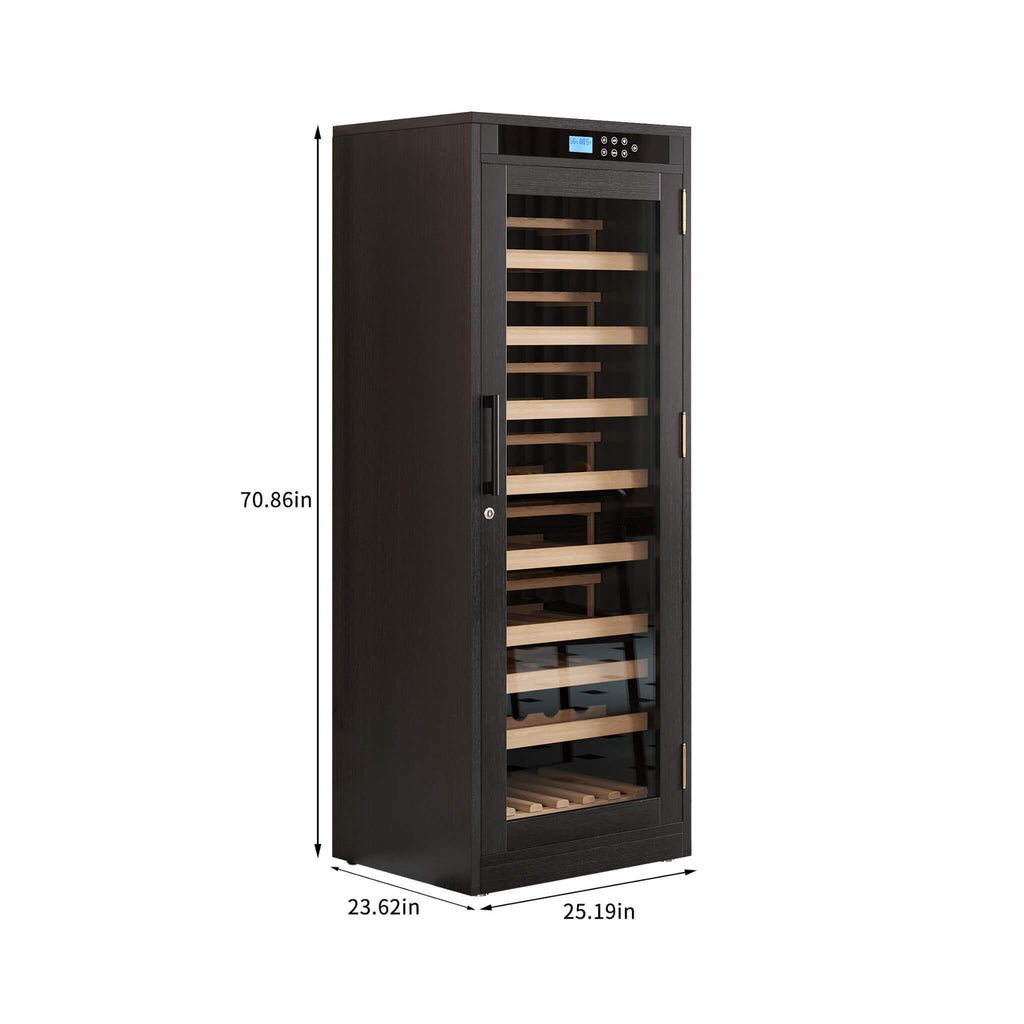Nuvia 102-Bottle Smart Temperature-Controlled Multi-Tier Wine Cabinet For Home And Bar (SAK46361) – SAKSBY WHOLESALE, view 12