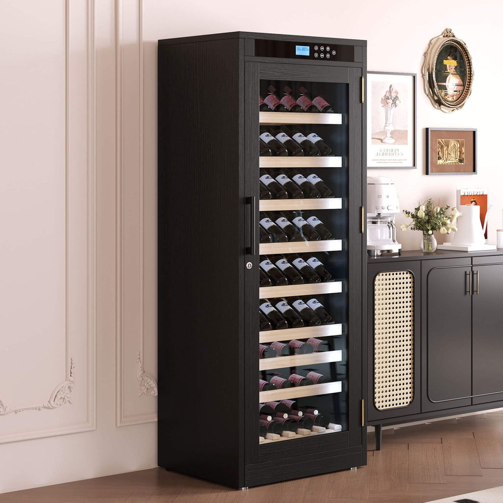 Nuvia 102-Bottle Smart Temperature-Controlled Multi-Tier Wine Cabinet For Home And Bar (SAK46361) – SAKSBY WHOLESALE, view 8