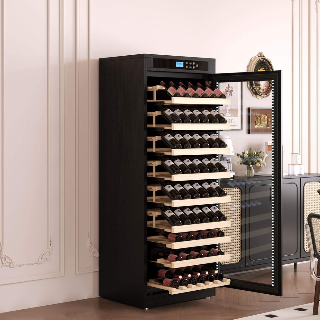Nuvia 102-Bottle Smart Temperature-Controlled Multi-Tier Wine Cabinet For Home And Bar (SAK46361) – SAKSBY WHOLESALE, view 11