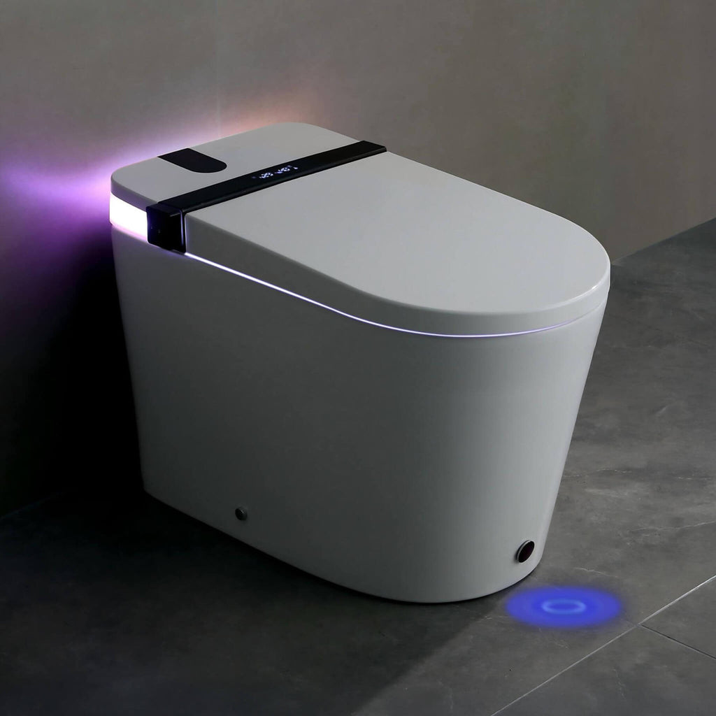 Nuvia Premium Smart Toilet With Bidet Seat LED Display & Night Light (SAK81465) – SAKSBY WHOLESALE