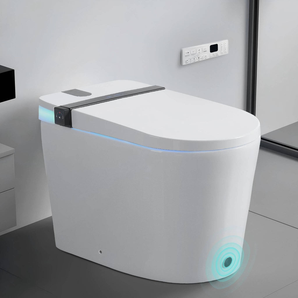 Nuvia Premium Smart Toilet With Bidet Seat LED Display & Night Light (SAK81465) – SAKSBY WHOLESALE, view 14