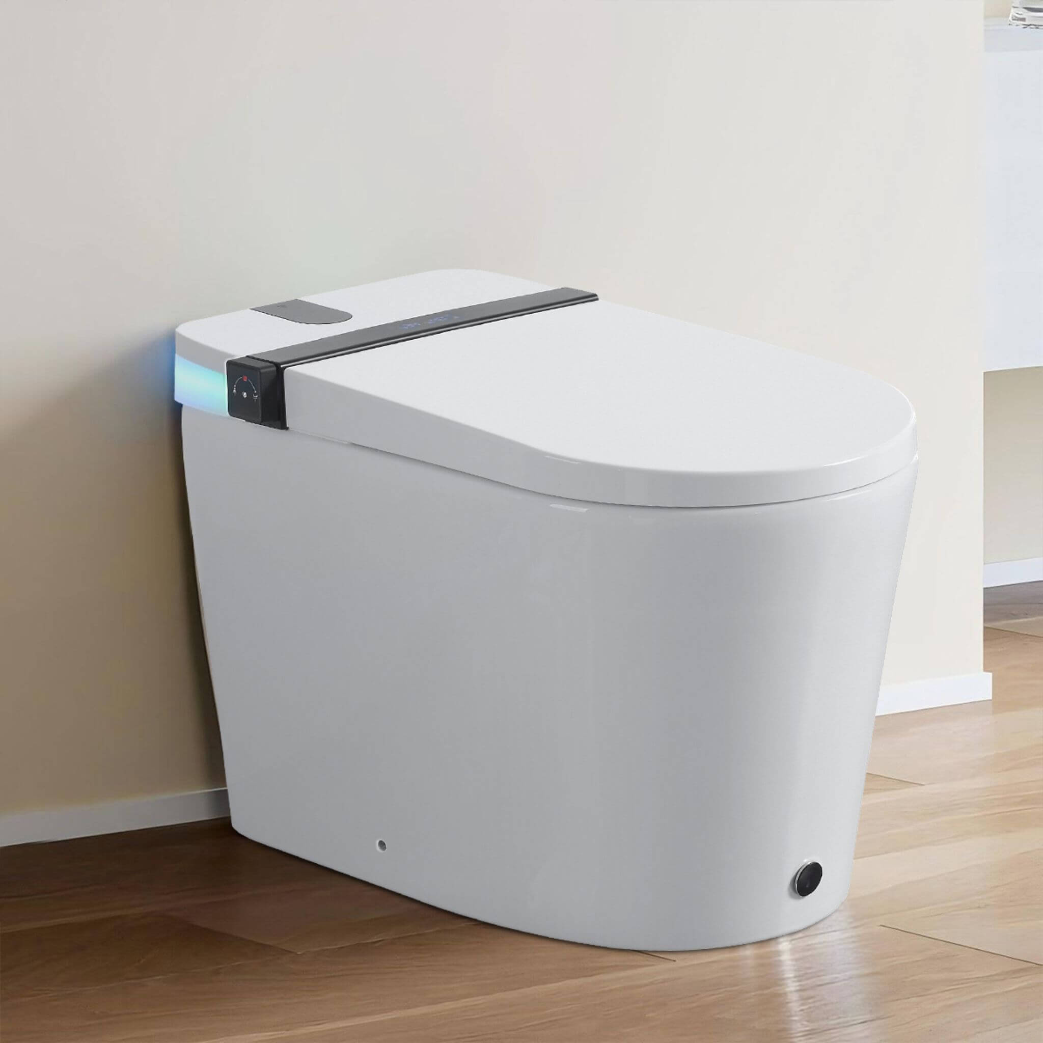 Nuvia Premium Smart Toilet With Bidet Seat LED Display & Night Light (SAK81465) – SAKSBY WHOLESALE, view 16