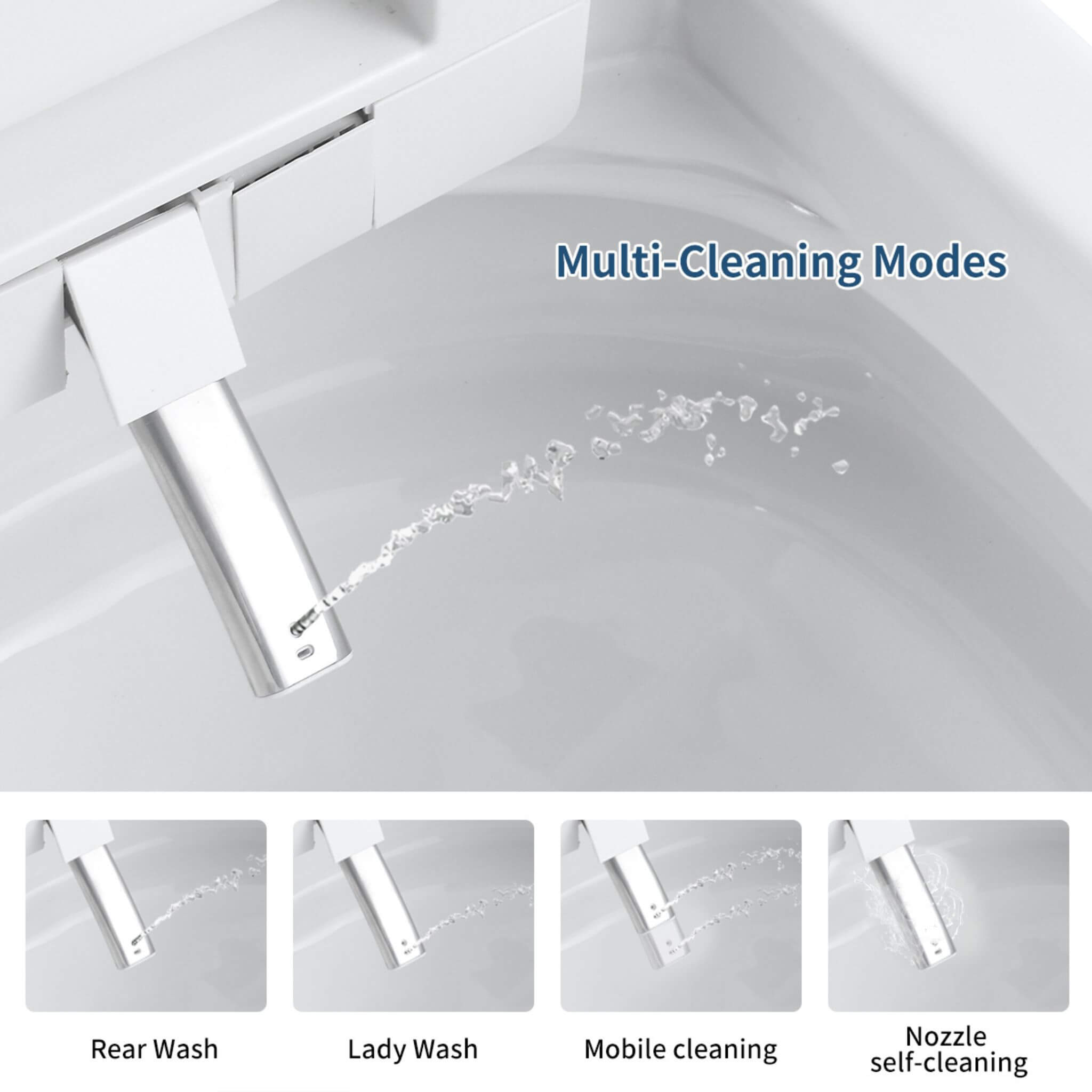 Nuvia Premium Smart Toilet With Bidet Seat LED Display & Night Light (SAK81465) – SAKSBY WHOLESALE, view 11