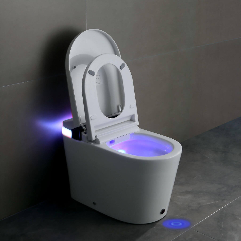 Nuvia Premium Smart Toilet With Bidet Seat LED Display & Night Light (SAK81465) – SAKSBY WHOLESALE, view 18