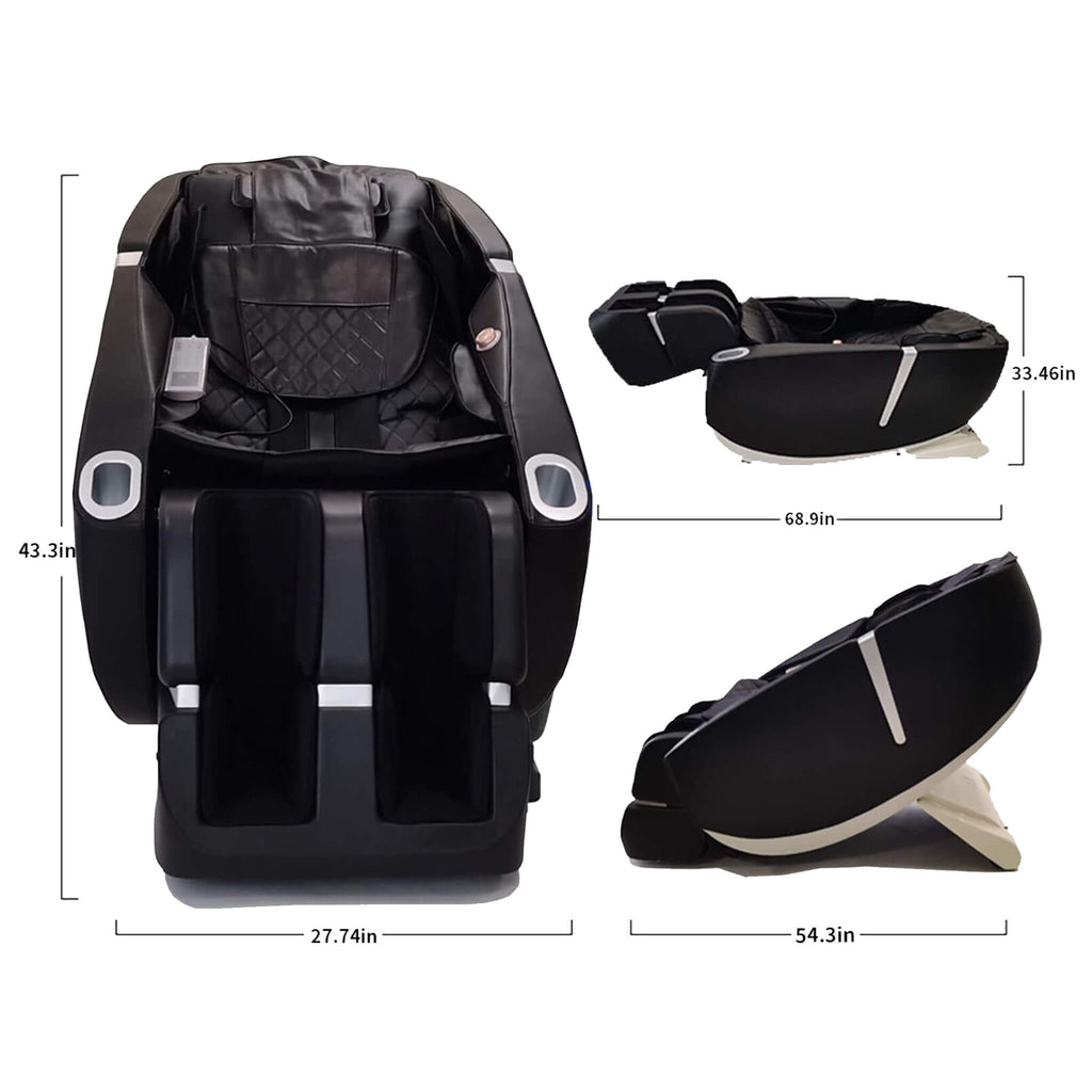 Airvana Premium Zero-Gravity Full-Body Multifunction Massage Chair With Auto Body Scan (SAK72182) – SAKSBY WHOLESALE, view 12