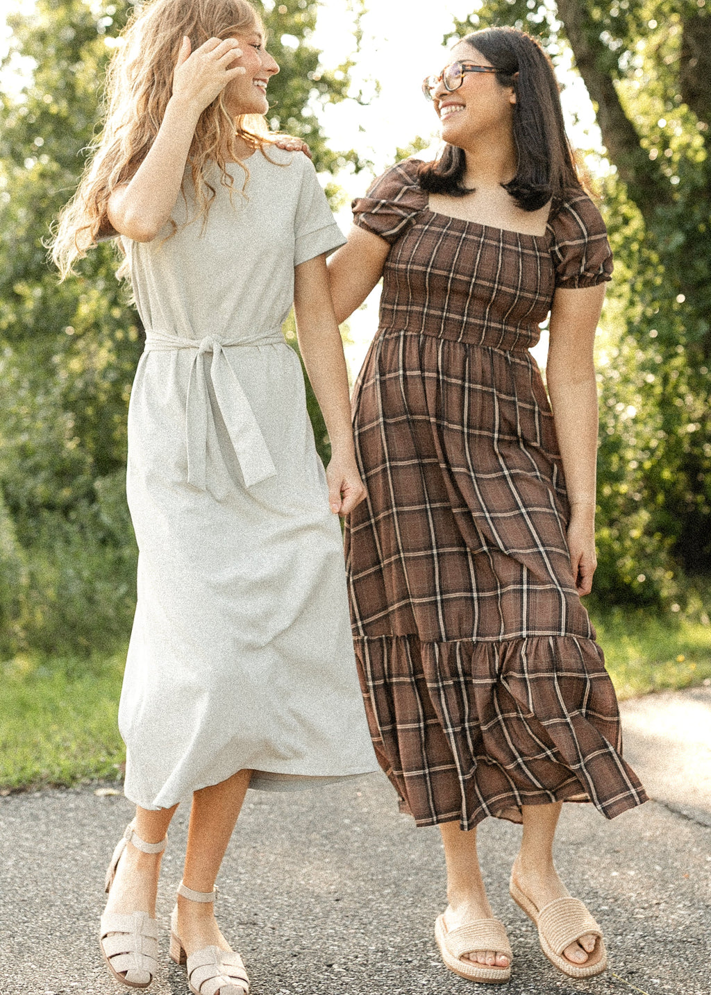 Inherit Co. Lennox Classic Midi Dress - 46" — size reference