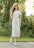 Inherit Co. Lennox Classic Midi Dress - 46" — main product shot