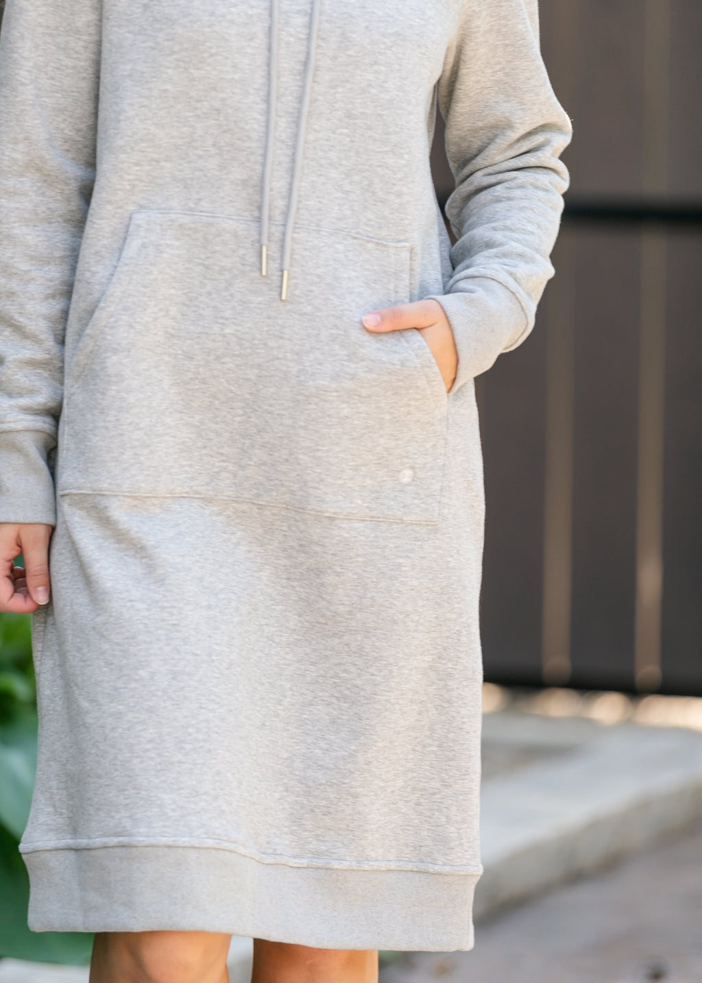 Inherit Co. Marti Sweatshirt Dress - FINAL SALE — in-use photo
