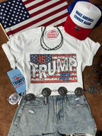 Wild Junkie President Trump: 45 & 47 Graphic Tee — main product shot