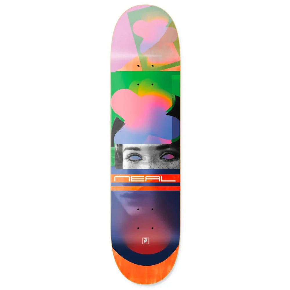 Primitive Robert Neal Eyes Skateboard Deck - 8.25″ Orange by Skates USA