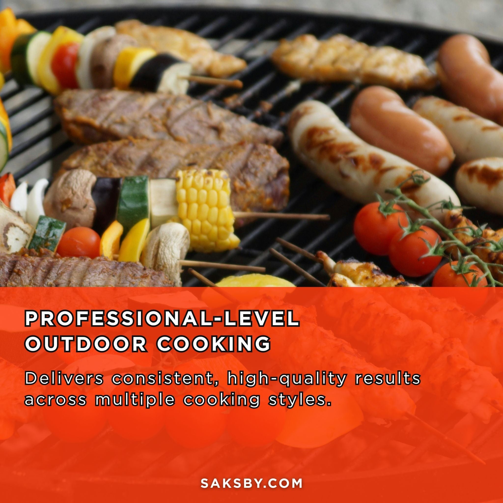 Primo Oval XL 400 All-In-One Kamado Charcoal Grill [PGCXLC] (SAK19358) – SAKSBY WHOLESALE, view 6