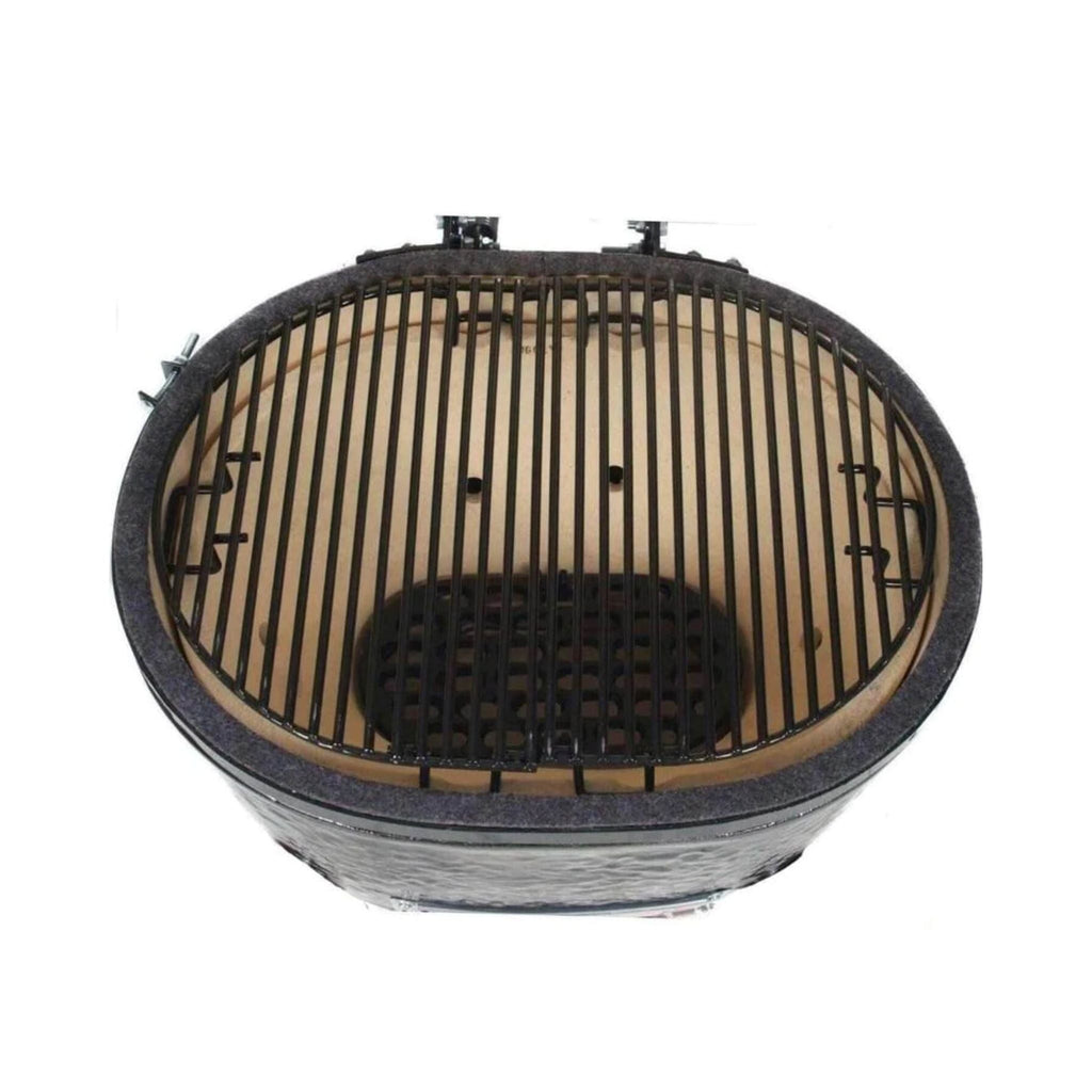 Primo Oval XL 400 Ceramic Kamado BBQ Grill W/ Stainless Steel Grates [PGCXLH] (SAK23100) – SAKSBY WHOLESALE, view 10