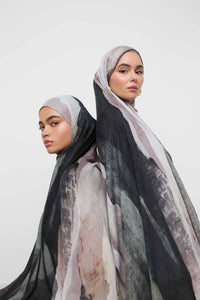 Printed Modal Hijab - Dune Sands Hijabs Veiled 