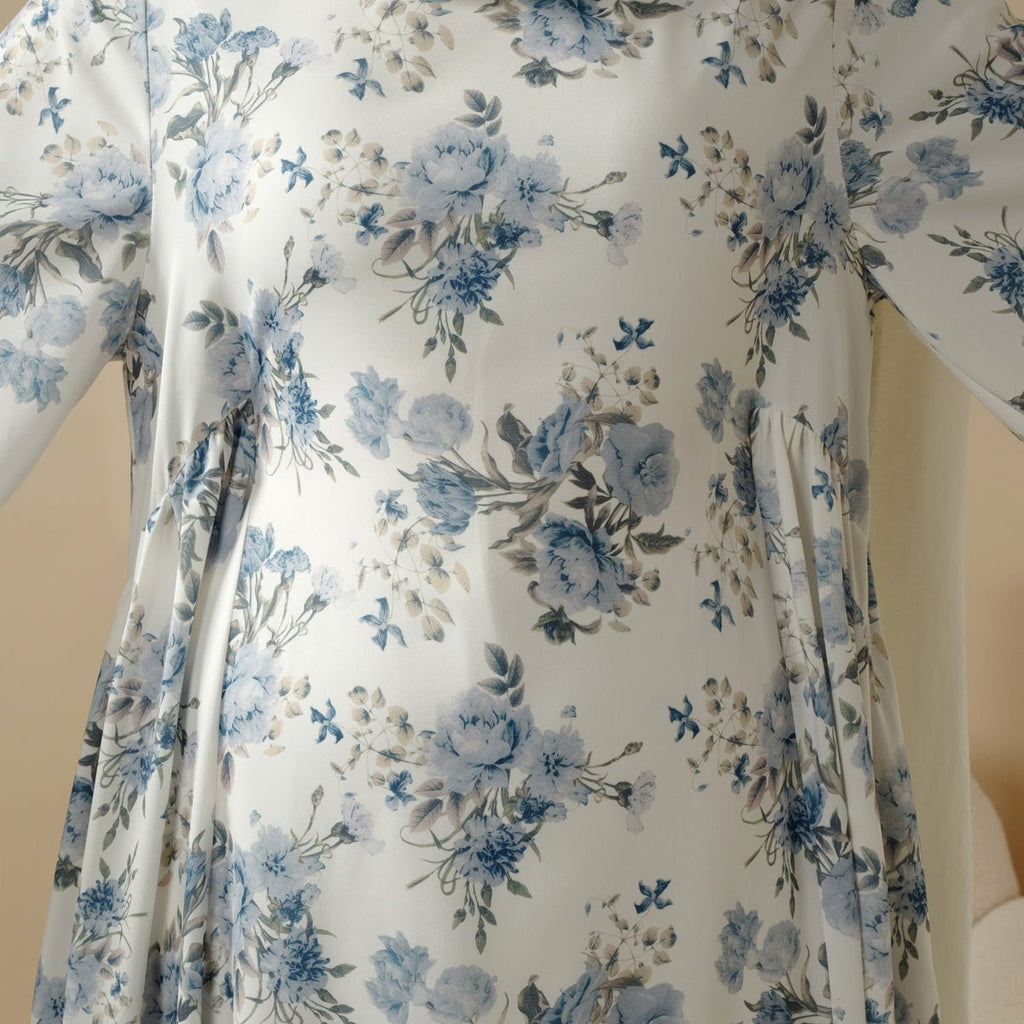 Mariam's Collection Printed Reversible Abaya (MA082) — alternative angle