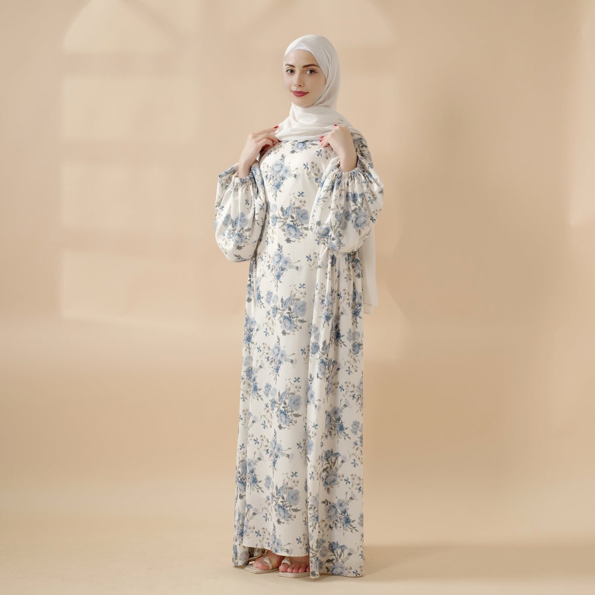 Mariam's Collection Printed Reversible Abaya (MA082) — main product shot