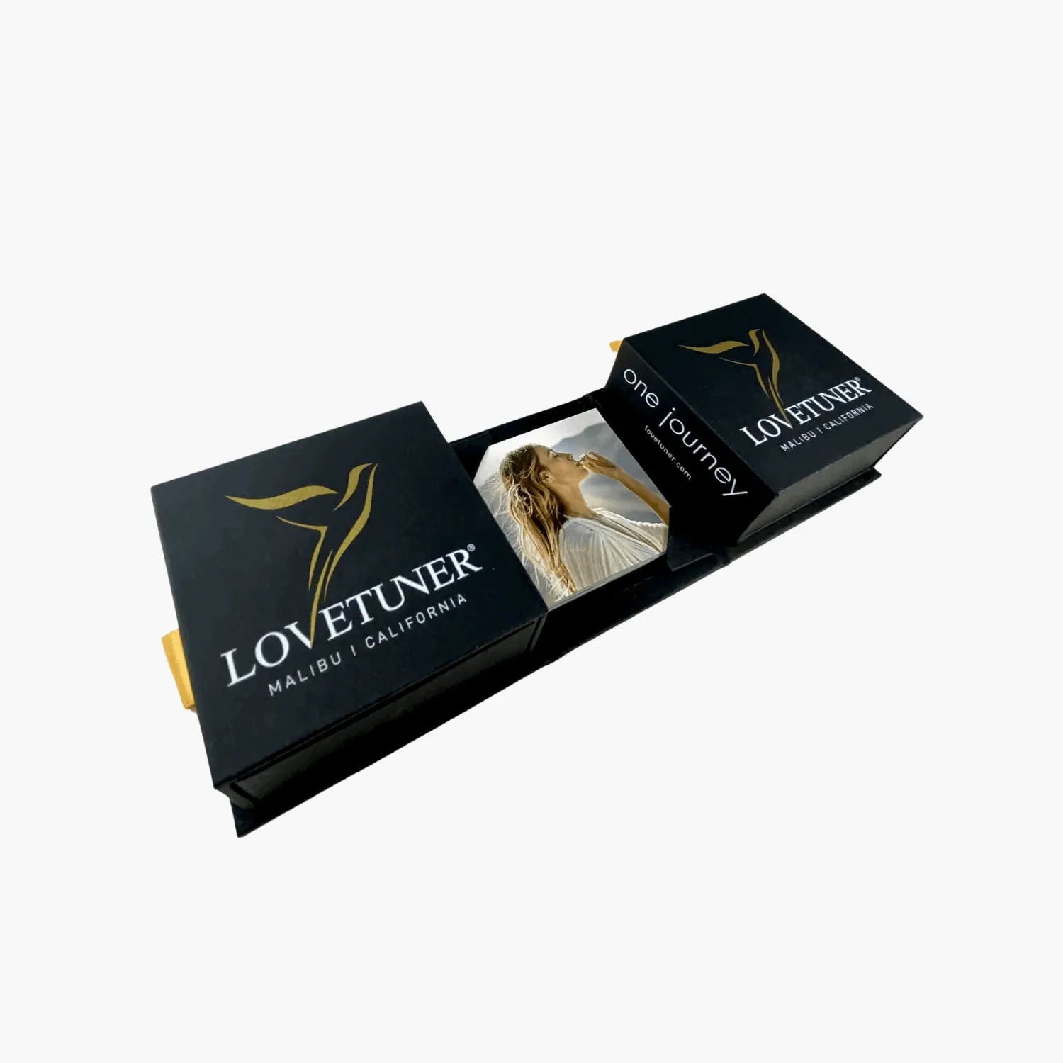 Lovetuner Duet Box with 2 Bronze Lovetuners 528Hz Breathing & Meditation — lovetuner necklace duet category context