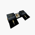 Lovetuner Duet Box with 2 Bronze Lovetuners 528Hz Breathing & Meditation — Lovetuner branding close-up