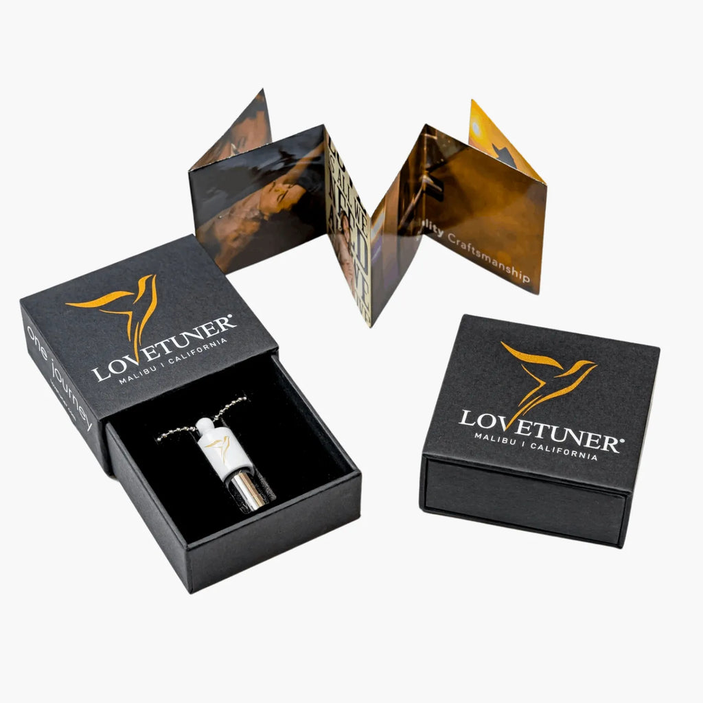 Lovetuner Lovetuner White 528hz Breathing & Meditation Device — lifestyle context
