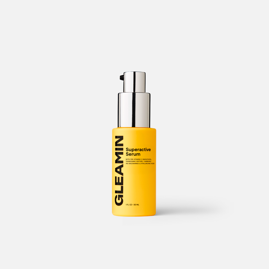 Gleamin Superactive Serum — dropper bottle product shot