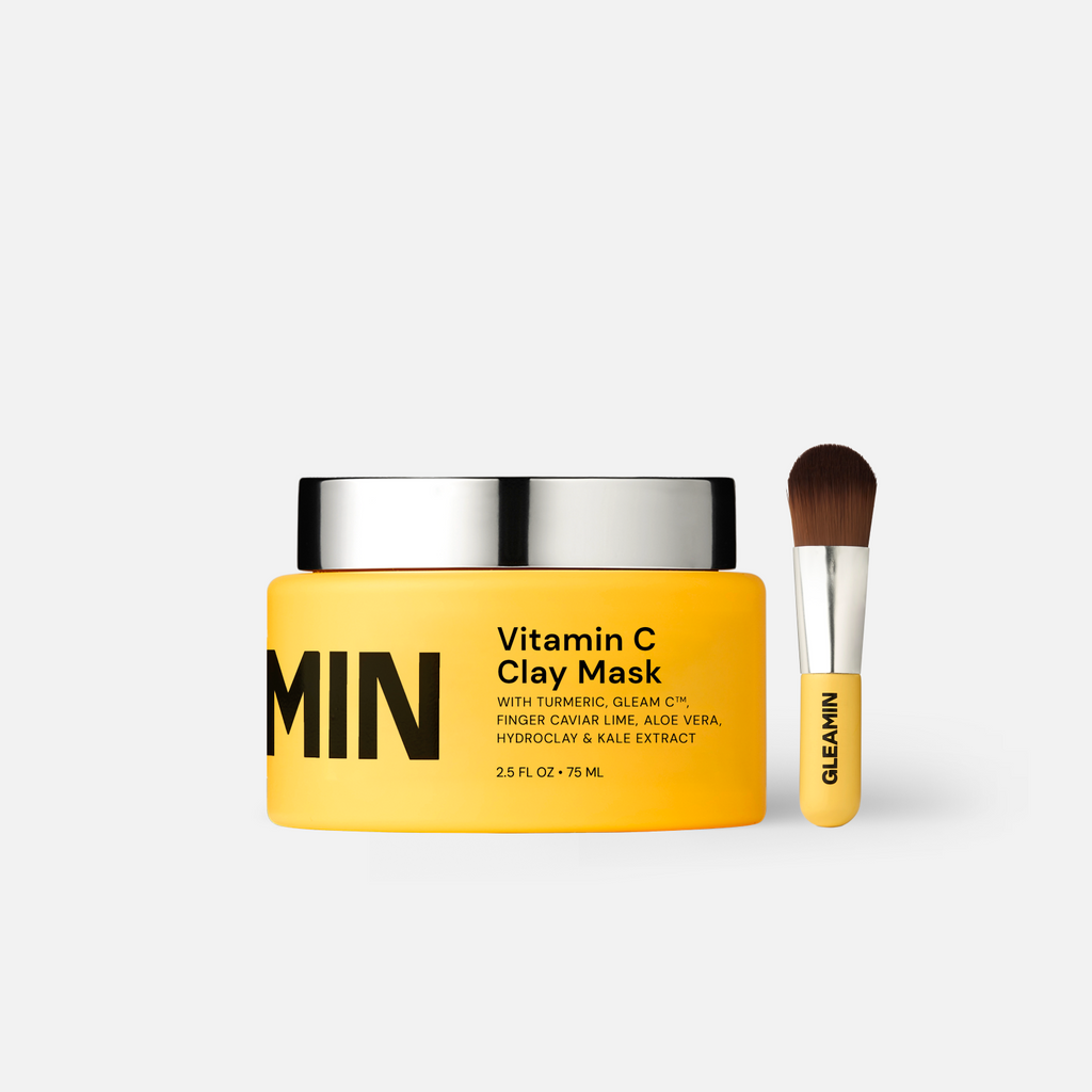 Gleamin Vitamin C Clay Mask — jar product shot
