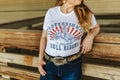 Wild Junkie Professional Bull Riders Graphic Tee — main product shot