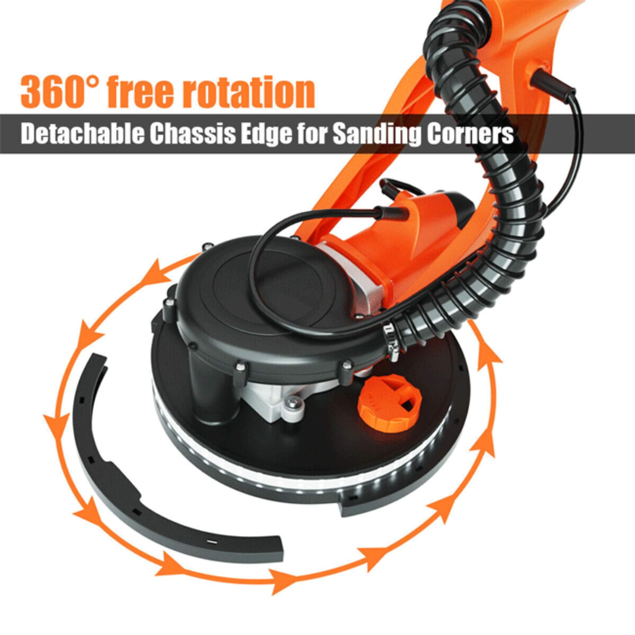 Professional Electric 750W Drywall Ceiling Pole Sander W/ Vacuum (SAK97855) – SAKSBY WHOLESALE, view 7