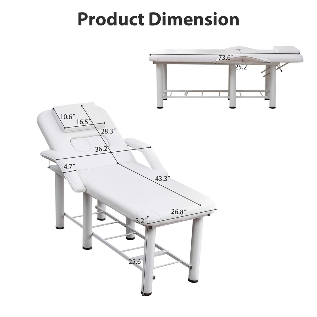 Professional Fully Adjustable Beauty Bed With Underbed Storage And Removable Cushions (SAK46813) – SAKSBY WHOLESALE, view 14