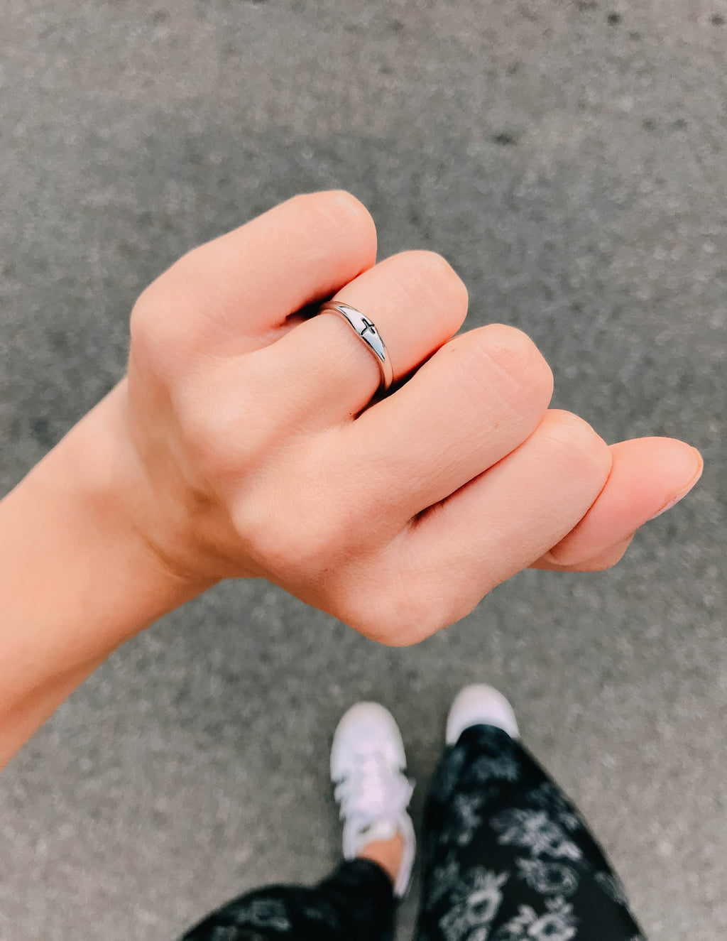 Elevated Faith Promise Ring — side view