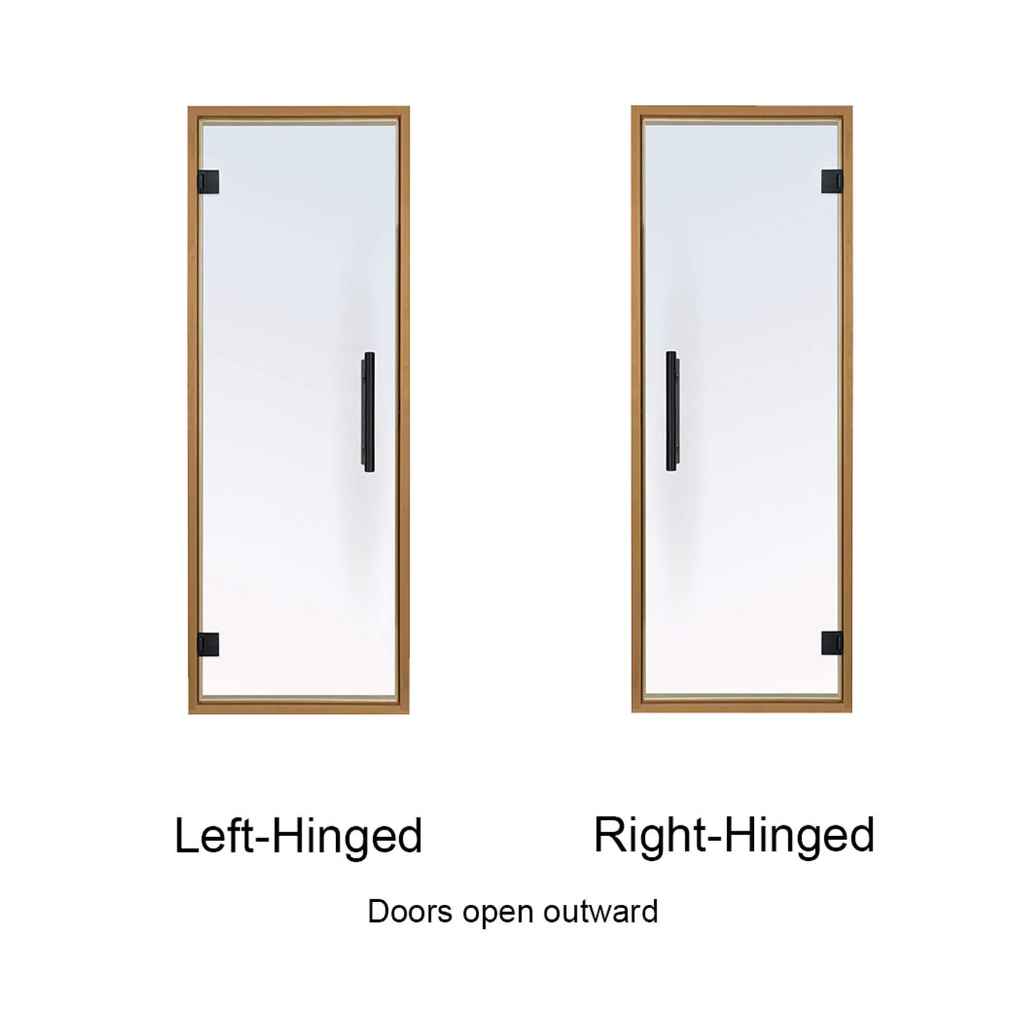 Prosaunas 24X73-Inch Aspen Prehung Tinted Glass Sauna Door (SAK35741) – SAKSBY WHOLESALE, view 5