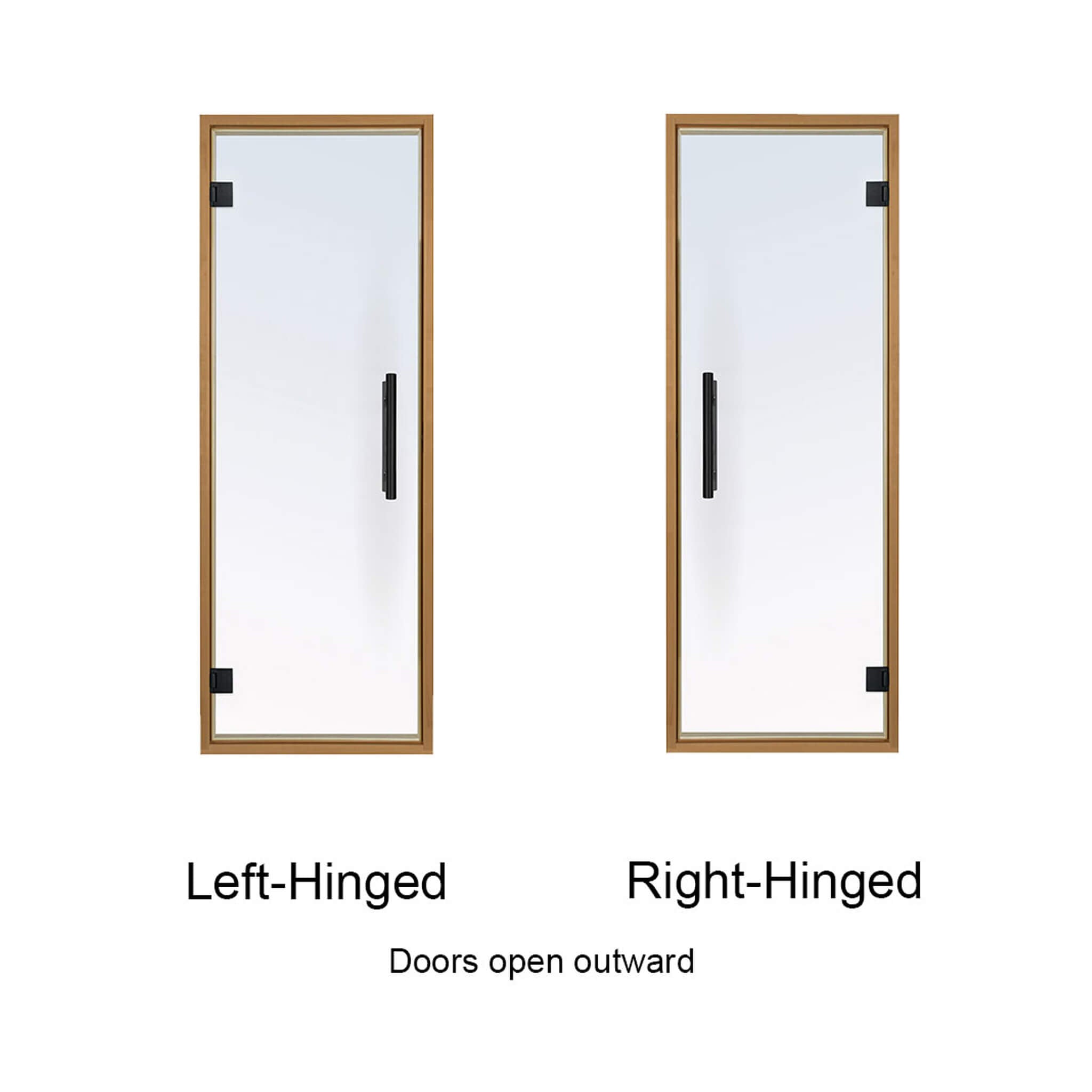 Prosaunas 24X73-Inch Thermo-Aspen Prehung Clear Glass Sauna Door (SAK17254) – SAKSBY WHOLESALE, view 5