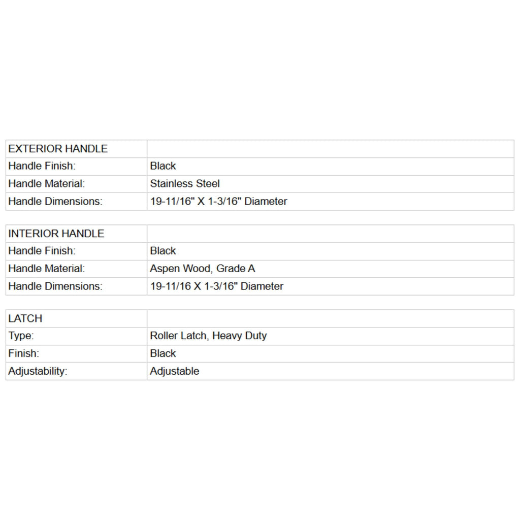Prosaunas 24X73-Inch Thermo-Aspen Prehung Clear Glass Sauna Door (SAK17254) – SAKSBY WHOLESALE, view 7